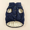 Large Dog Winter Vest Thickened Warm Outerwear Jacket for Cold Weather Fall Winter Dog Coat Windproof Padded Vest for Large Breed Dogs Outdoor Walking