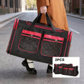 Large Capacity Travel Duffel Bag for Men & Women – Heavy-Duty Gym Bag with Multi-Pocket Design, Adjustable Shoulder Strap & Zipper Closure for Fitness, Weekend Trips, Business Travel & Outdoor Use