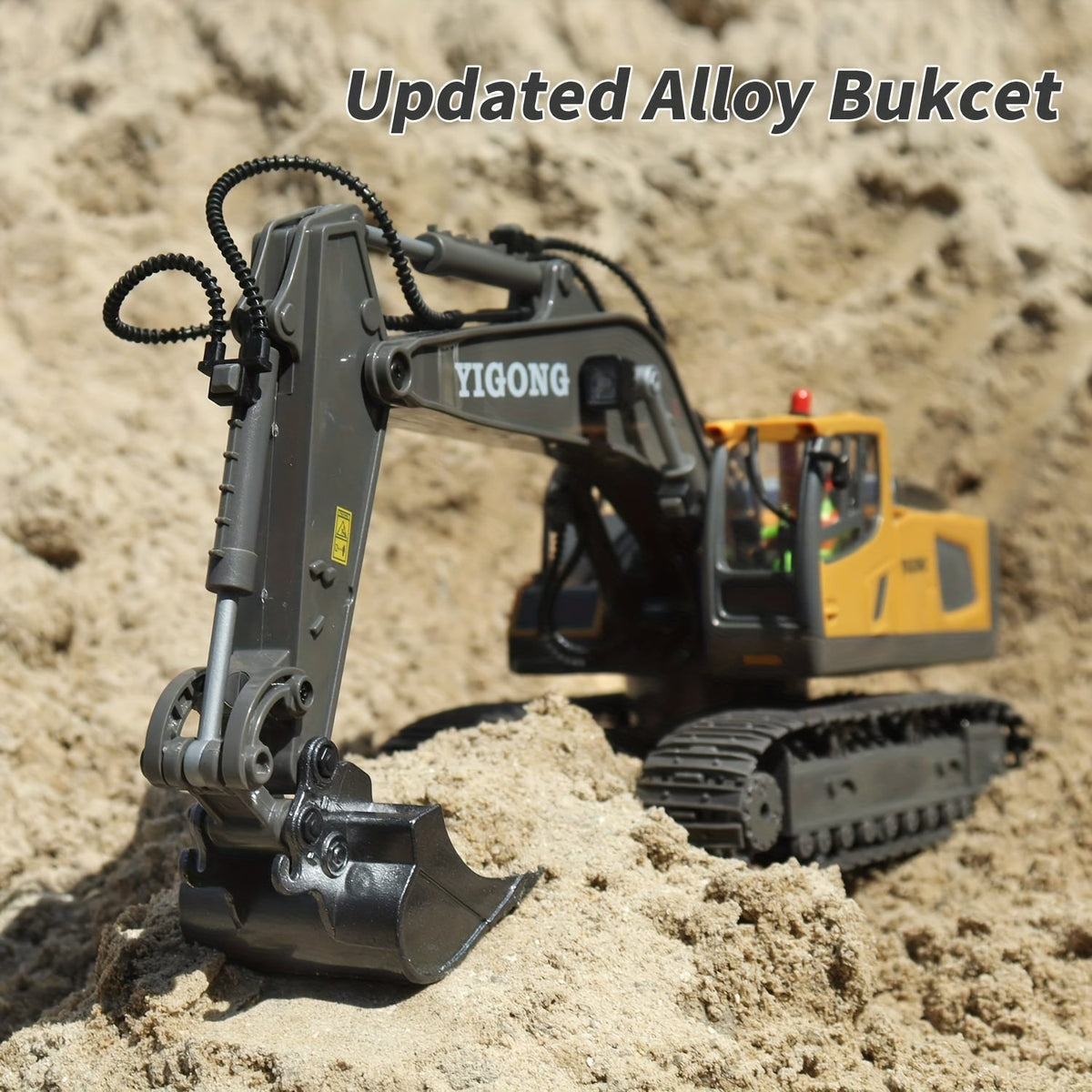 RC Construction Vehicle Set 2.4G 12-Channel Remote Control Excavator Dump Truck Bulldozer Loader Alloy Plastic Kids Toy Engineering Car STEM Gift Boys Birthday Christmas