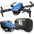 Foldable Drone with Camera for Adults Brushless Motor, 2.8-Inch LCD Screen Remote, 270° Obstacle Avoidance, Dual Camera, Altitude Hold, Headless Mode, 3D Flips, 32G SD Card – Beginner RC Quadcopter with 3 Speeds & One-Key Takeoff