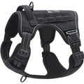 Reflective No-Pull Dog Harness with Control Handle – Military Tactical Vest for Training & Service Dogs, Sizes S-XL, Durable Polyester, Adjustable Fit for Medium & Large Dogs