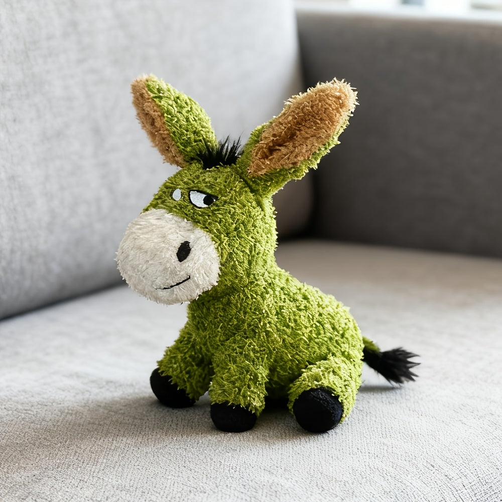 Squeaky Plush Dog Toy for Biting & Companionship - Soft Interactive Vocal Plush Chew Toy for Dogs, Cute Stuffed Animal Dog Toy for Boredom Relief, Comfort & Play, Small Medium Dog Gift