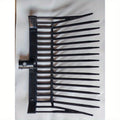 16-Tooth ABS Plastic Stable Fork Hay Fork Lightweight Rust-Resistant Durable Manure Fork for Horse Farms Stables Barn Cleaning Labor-Saving Feed Fork Tool