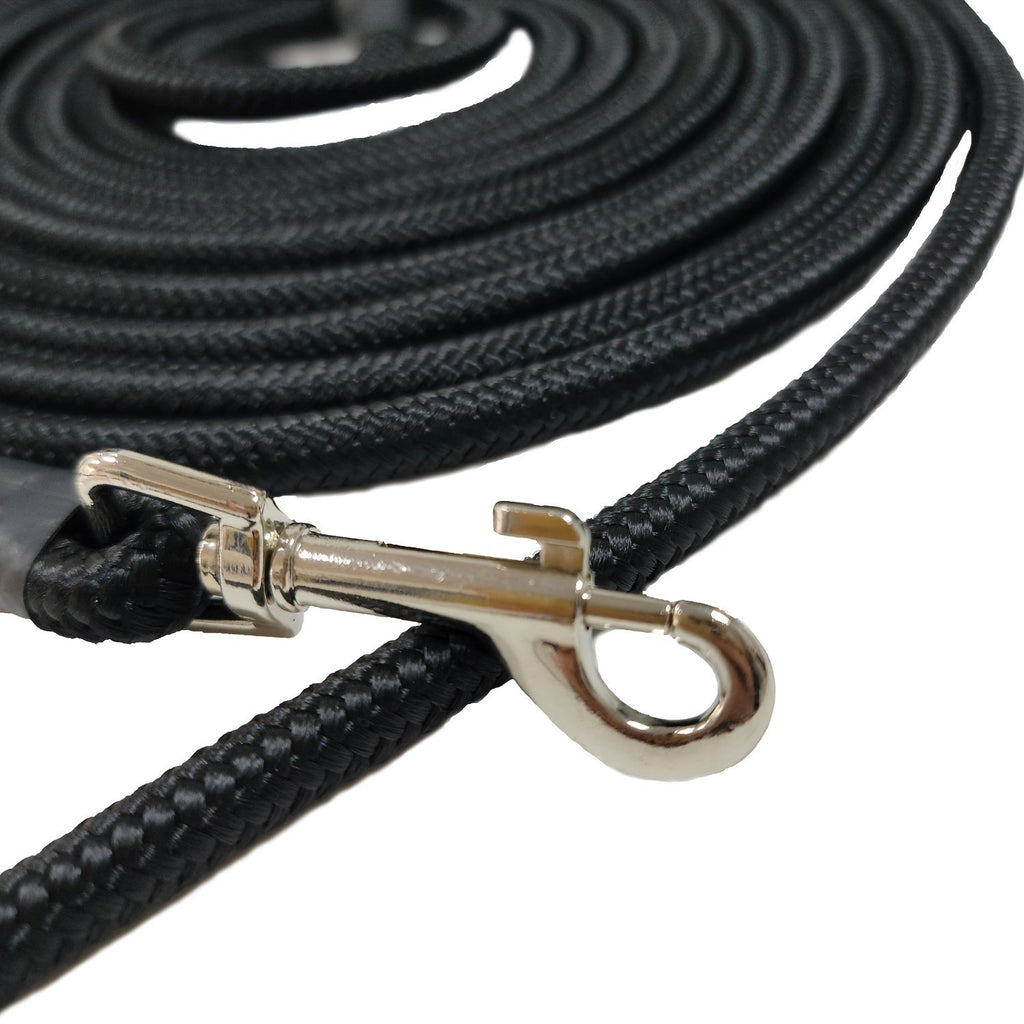 Heavy Duty Extended Dog Training Leash with Soft Sponge Handle – Long Strong Lead for Large Medium Small Dogs, Outdoor Running Beach Grass Sports, Anti-Slip Comfortable Grip Dog Lead