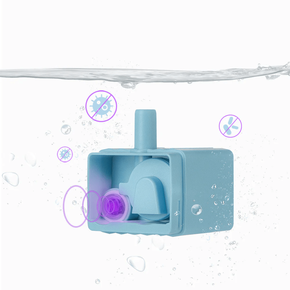 PETKIT EverSweet 3 Pro UVC Pet Water Fountain – Wireless Pump Ultra-Quiet Auto Cat Water Dispenser with UV Sterilization & Multi-Stage Filter for Cats & Small Dogs, Smart Recirculating Drinking Station