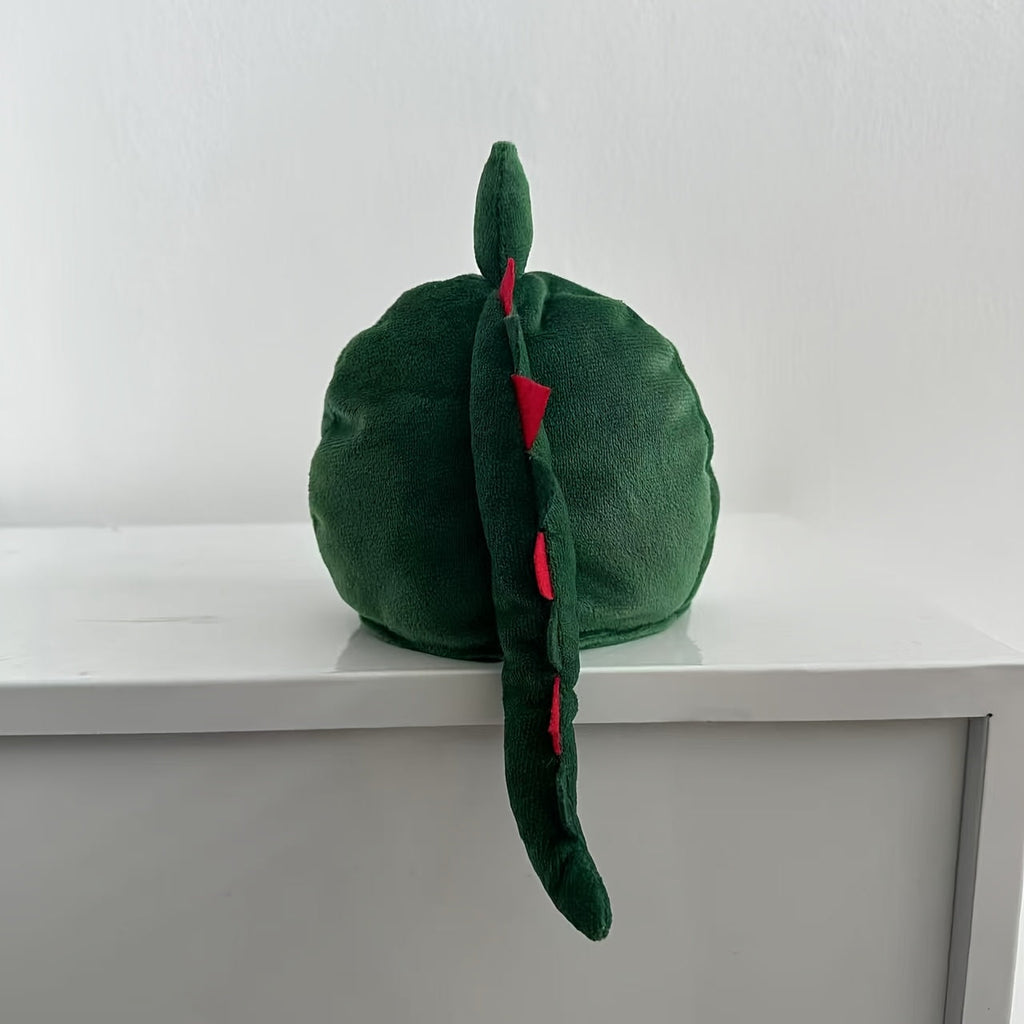 Cat Dinosaur Hat Costume - Funny Cute Cartoon Dinosaur Headgear for Cats & Small Dogs, Soft Pullover Pet Costume Ornament, Perfect for Photos, Holidays & Halloween, Adorable Cat Gift