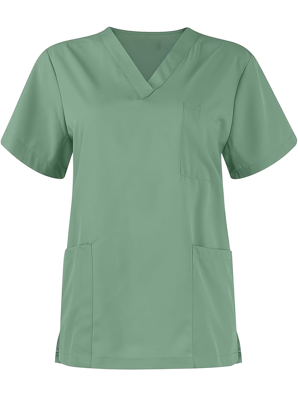 Unisex Medical Scrubs Set – Breathable Quick-Dry V-Neck Top & Drawstring Jogger Pants, Nursing Uniform for Women & Men, 7 Colors, Sizes S-XXL, Ideal for Hospitals, Dental Clinics & Veterinary Work