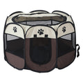 Portable Foldable Pet Playpen for Dogs Cats Rabbits – Octagon Puppy Playpen Indoor Outdoor, 8-Panel Exercise Pen for Small Medium Animals, Easy Setup No Tools Required