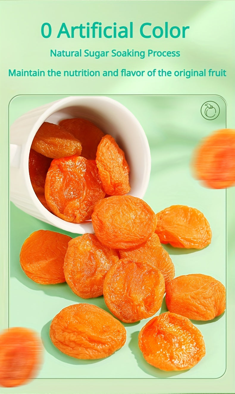 Dried Apricots Snack 3 Bags Pack Natural Tropical Dried Fruit Healthy Sweet Snack for Parties Gifts Travel