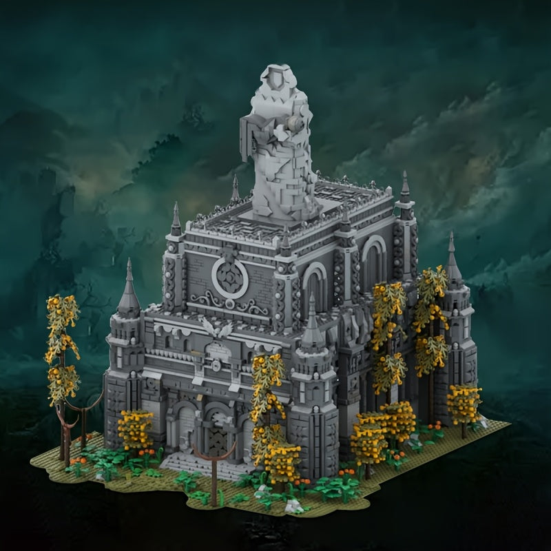 7381 Piece Fantasy Game Hero Tomb Building Blocks – Myranthix High-Difficulty Adult Assembly Set, Epic Dungeon Scene Model Kit, Creative Display Build, Holiday & Birthday Gift for Adults & Teens