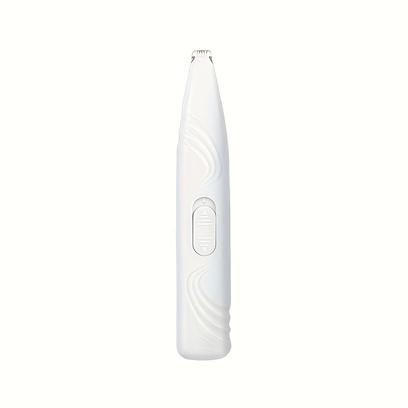 Cordless Pet Grooming Clipper – Low Noise Electric Precision Trimmer for Dog Paw, Cat Face & Eye Area Hair, USB Rechargeable Quiet Shaver for Small Pets, Safe Detail Trimming Tool