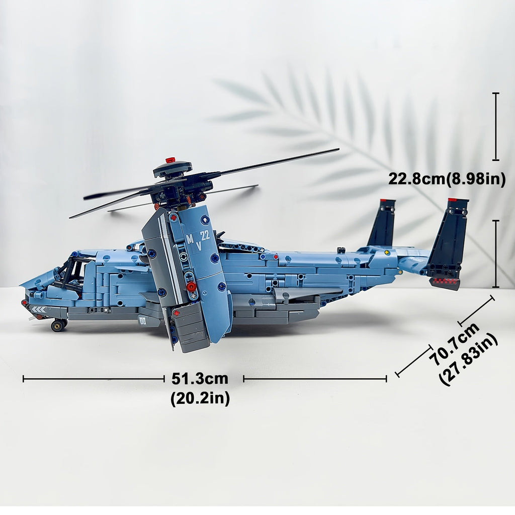 1480pcs Military Aircraft Building Blocks Set Fighter Jet Helicopter Osprey Airplane Bricks with Shock-Absorbing Landing Gear Assembly Model Desk Ornament Gift