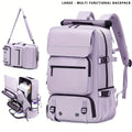 17 Inch Laptop Backpack Large Capacity – Airline Approved Travel Bag with Shoe Compartment, Multi-Pocket Business Work Backpack for Men, Durable Nylon, Hiking & Camping, Small & Large Sizes