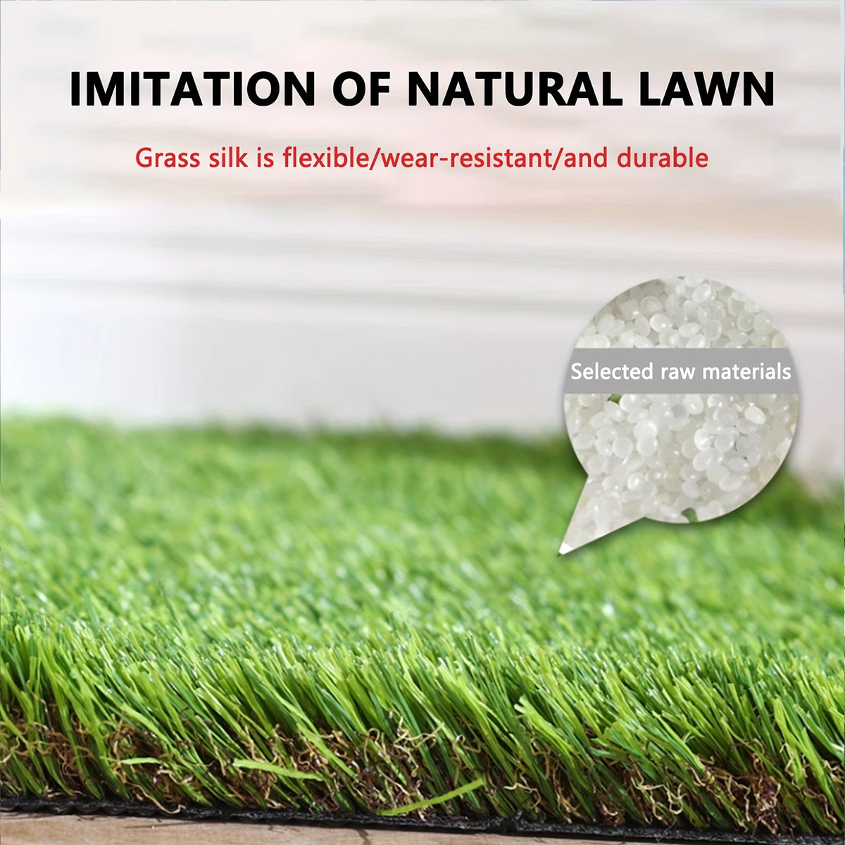 Dog Potty Training Grass Pad – Simulated Artificial Turf Dog Toilet Mat for Indoor & Outdoor Use, Non-Slip Easy-Clean Pet Lawn Poop Tray for Small Medium Large Dogs, Apartment Balcony Backyard