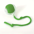 Interactive Cat Toy Ball with Tail Rope - Smart Auto Self-Rolling LED Light Teaser Ball, Automatic Electric Jumping Ball for Cats & Kittens, Pet Exercise Indoor Activity Toy
