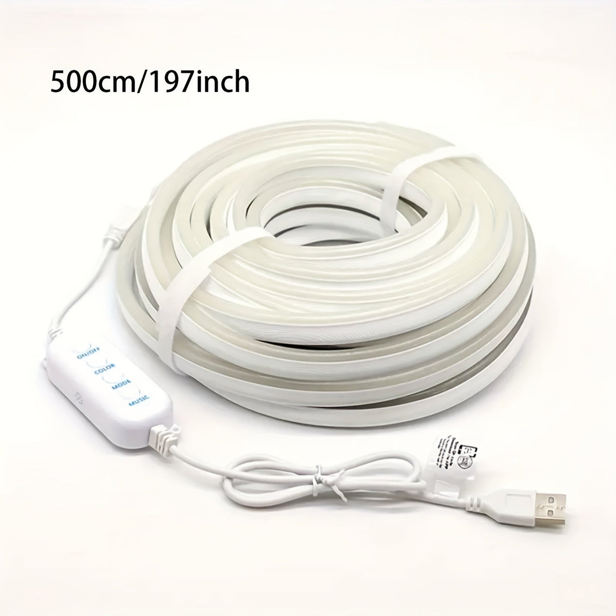 RGB LED Neon Rope Light IP65 Waterproof – App & Remote Control, Music Sync Color-Changing Silicone Strip 3.2ft/9.8ft/16.4ft for Gaming, Bedroom, Indoor & Outdoor Decoration