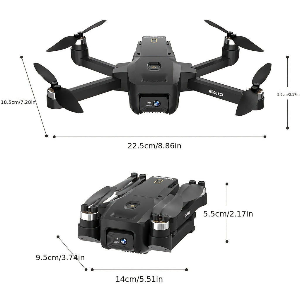 GPS Drone with Camera for Adults 4.5-Inch LCD Screen Remote, Brushless Motor, GPS Auto Return & Follow Me, Gesture Flight, Altitude Hold, 32G SD Card, Under 250G – Professional RC Quadcopter for Beginners