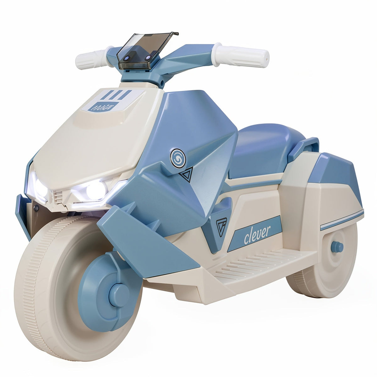 6V Kids Electric Motorcycle Battery Powered Ride On Toy with Interstellar Lights 3 Wheels Safe Stable for Boys and Girls Birthday Christmas Halloween Gift Pink Blue Green