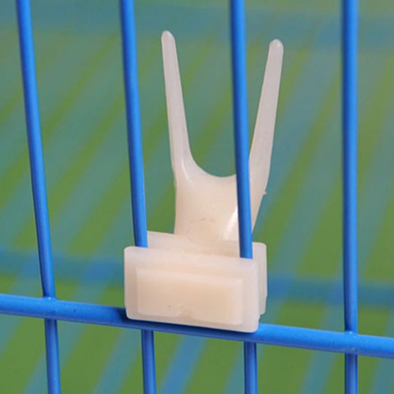 Bird Cage Fruit Fork 6pcs Parrot Food Skewer Holder Durable Easy Clean Feeding Accessory for Cockatiels Budgies Parakeets Lovebirds – Aviary Cage Fruit & Veggie Feeder Set