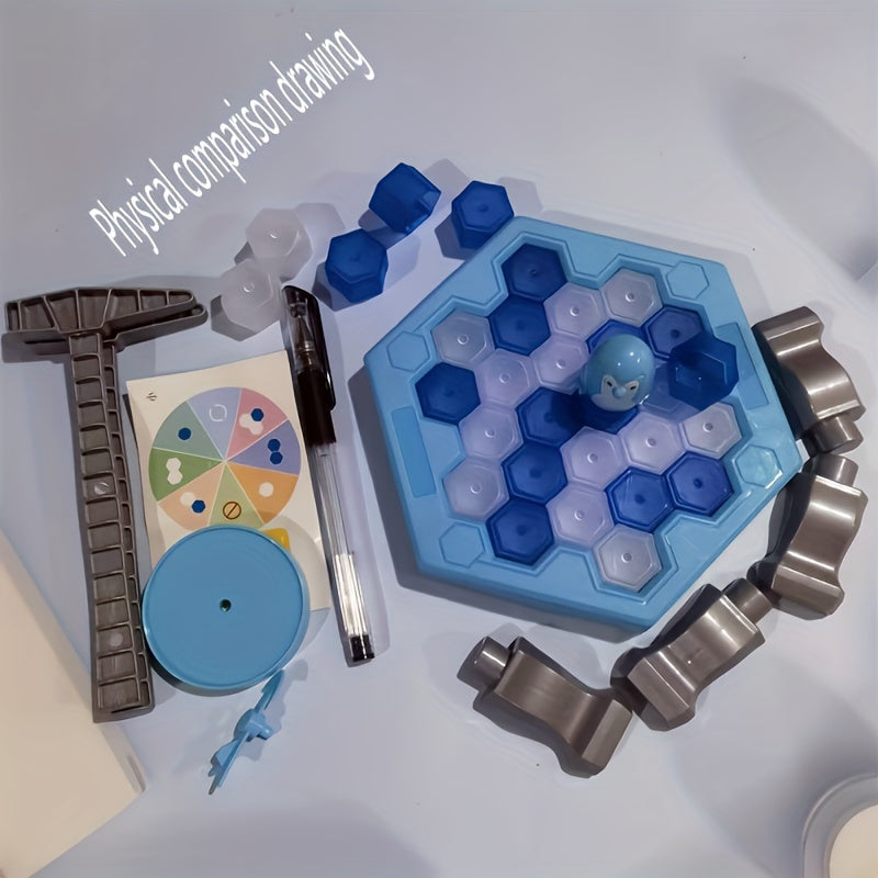 Save the Penguin Ice Breaker Board Game – Knock & Disassemble Ice Wall Interactive Novelty Toy for Kids & Family, Fun Party Game, Perfect Christmas Birthday Gift for Boys & Girls Ages 4+