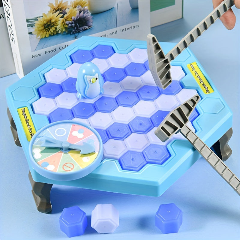 Save the Penguin Ice Breaker Board Game – Knock & Disassemble Ice Wall Interactive Novelty Toy for Kids & Family, Fun Party Game, Perfect Christmas Birthday Gift for Boys & Girls Ages 4+
