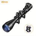 3-9x40 Rifle Scope with Red & Green Illuminated Reticle – Reinforced Aluminum Alloy Tactical Riflescope with 4-Hole Mounting System for Hunting, Shooting & Outdoor Use