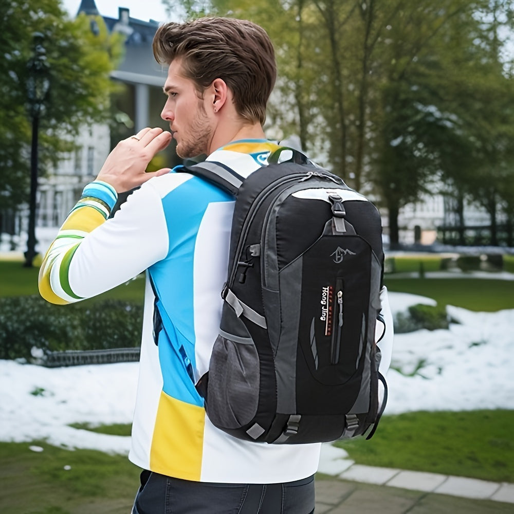 25.8L Hiking Backpack Daypack for Men Women Kids – Lightweight Outdoor Travel Rucksack with Torso Adjustment, Zipper Pockets & Large Capacity for Camping, Mountaineering & Day Trips