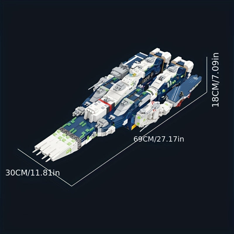 4682 Pcs Robot Building Blocks Toy Set Advanced Small Particle Construction Kit High Difficulty Home Decor Display Model Christmas Birthday Gift for Adults Teens 14+