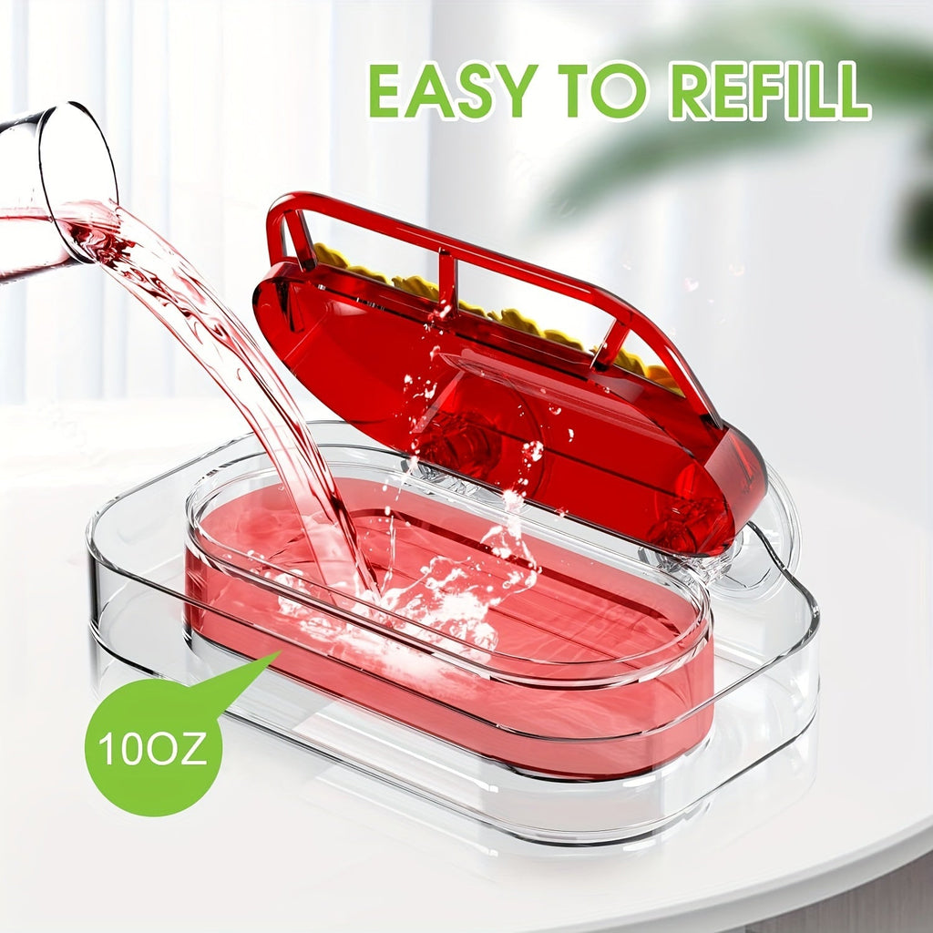 Outdoor Hummingbird Feeder for Garden & Balcony, No Battery Wild Bird Feeder Station for Backyard Patio, Easy-Fill Nectar Feeder for Wild Birds, Weatherproof Hanging Bird Feeder for Hummingbirds