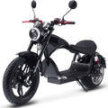 MotoTec Raven 60V 2500W Lithium Electric Scooter – 28 MPH, 35–50 Mile Range, 30Ah Battery, Hydraulic Brakes, Front & Rear LED, Mirrors & Horn – High-Performance Adult Electric Moped Scooter