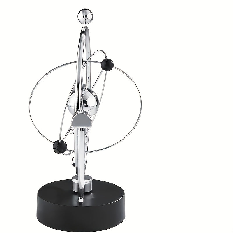 Newton's Cradle Pendulum Desk Toy Perpetual Motion Ball Kinetic Energy Physics Science Decoration for Home Office Desk Unique Gift for Adults Men Women Teens STEM Science Lovers Art Decor