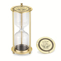 Timeless Hourglass Memorial Urn for Human & Pet Ashes - Fillable Keepsake Urn with Zinc Alloy Frame, Small Decorative Cremation Urn for Adults, Loved Ones & Pets, Elegant Remembrance Gift