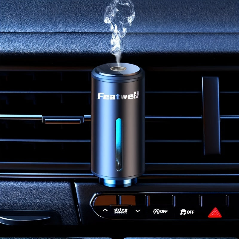 Car Essential Oil Diffuser Aromatherapy Air Freshener Smart Humidifier 3 Adjustable Mist Modes Fragrance Scent Diffuser for Vehicle Dashboard Interior