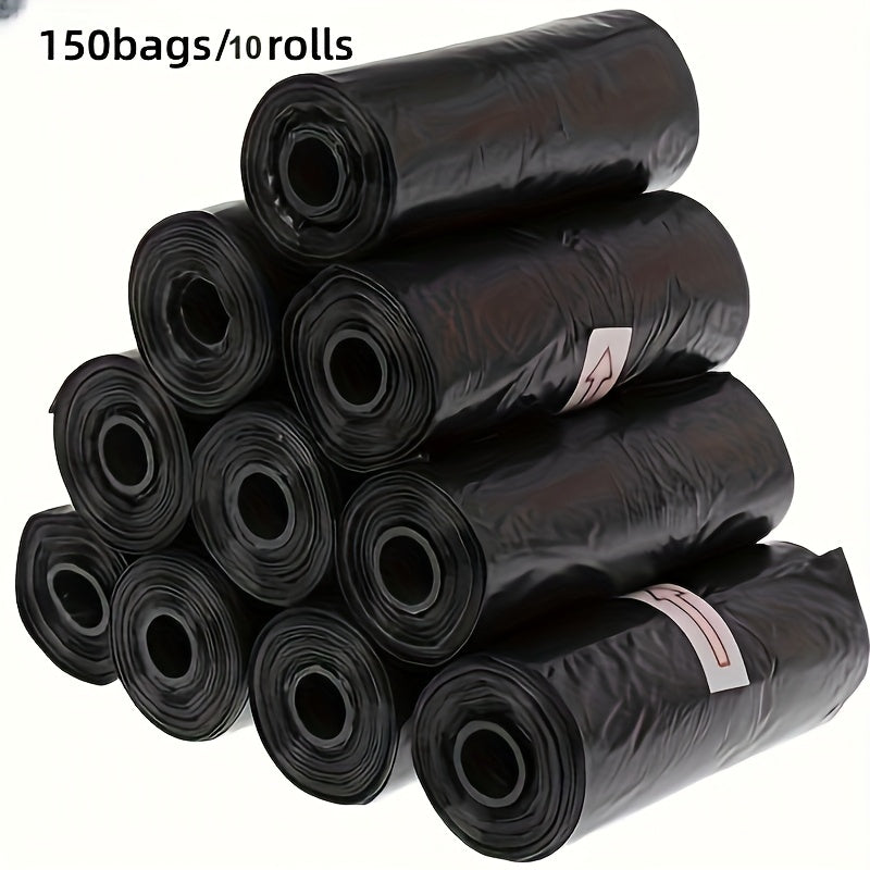 Dog Poop Bags Bulk Refill Rolls 150-300 Count - Durable Leak-Proof Pet Waste Bags, Portable Dispenser Refills, Easy-Tear Pet Cleanup Bags for Dogs Outdoor Walking, Thick Odor-Control Garbage Bags