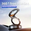 Magnetic Phone Holder with Vacuum Suction Cup, 360° Adjustable Hands-Free Phone Mount for Car, Gym, Mirror & Smooth Surfaces, Universal Magnetic Suction Phone Stand Compatible with All Smartphones