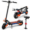 749W Electric Scooter with Seat for Adults – 27.9 MPH Top Speed, 48V 13Ah Battery 28-Mile Range, Foldable Design, Dual Shock Absorbers, Off-Road Tires, Urban Commuter & Outdoor Travel E-Scooter