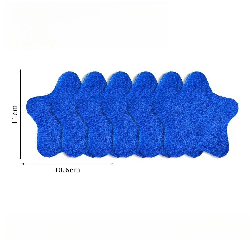 Pet Hair Remover for Laundry 6-Pack - Reusable Starfish-Shaped Washing Machine Filter Cleaner, Collects Pet Fur & Lint from Clothes in the Wash, Eco-Friendly Laundry Hair Catcher