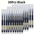 Gel Pens 30 Pack Quick-Dry 0.5mm Fine Tip – Black, Blue & Red Smooth Writing Ink, Safety Cap, Durable Plastic, Perfect for Students, Exams, Homework, Office & Everyday Use