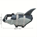 Dog Life Jacket Shark Mermaid Swimsuit – Pet Swimming Clothes Summer Swimwear for Small Medium Large Dogs, Buoyancy Safety Swim Vest XS S M L XL, Fun Beach Pool Costume