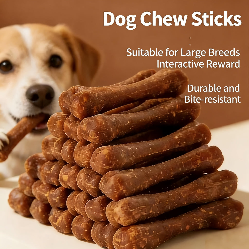 18-Pack Dog Chew Sticks for Small, Medium & Large Puppies – Durable Teeth Cleaning Chew Toys, Assorted Colors & Styles, Natural Puppy Dental Chews for Boredom Relief and Oral Health