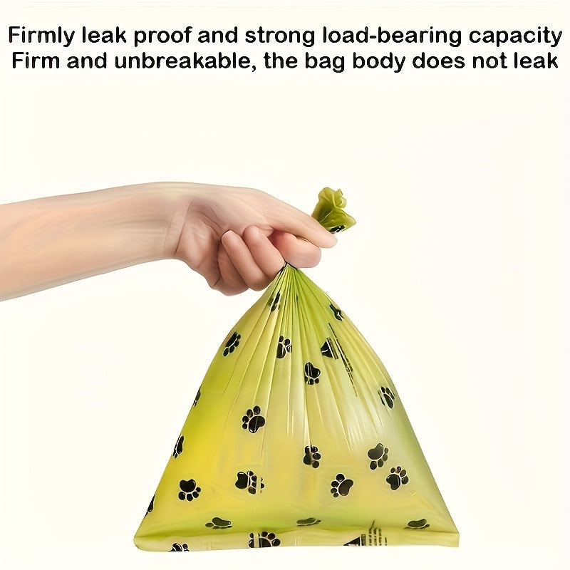 Dog Poop Bags 300 Count 15 Rolls - Thick Leak-Proof Pet Waste Bags with Cute Claw Print Design, Durable Bulk Dog Waste Bags for Outdoor Walks, Parks & Travel, Biodegradable-Friendly Pet Cleanup Bags