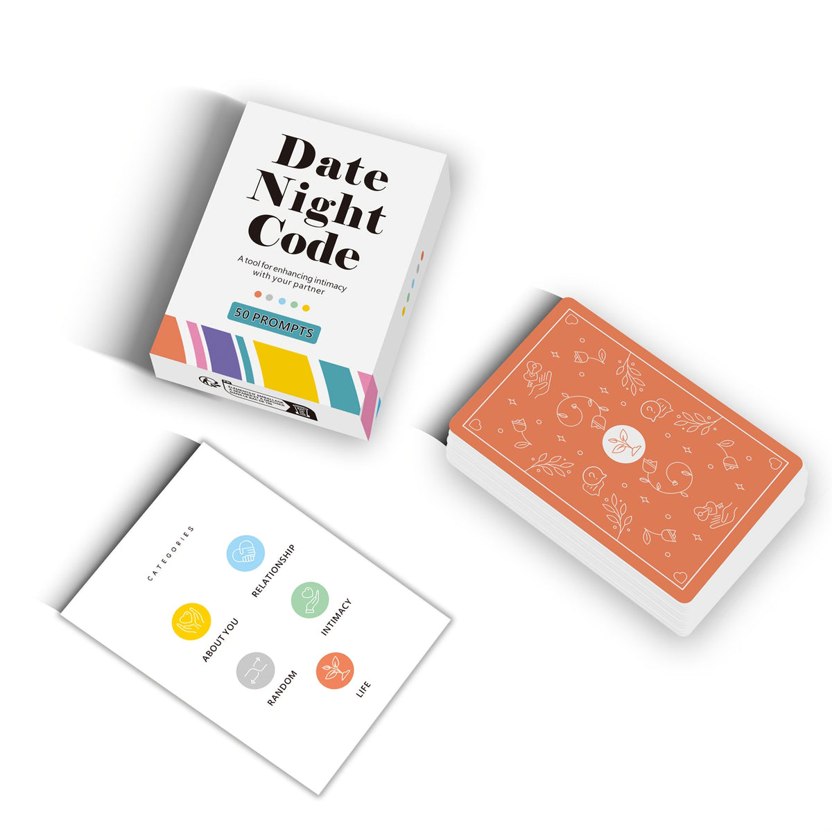 Couples Card Game for Date Night Secret Password Game for Partners Romantic Conversation Starter Cards Relationship Building Activity Valentine's Day Anniversary Christmas Gift for Boyfriend Girlfriend