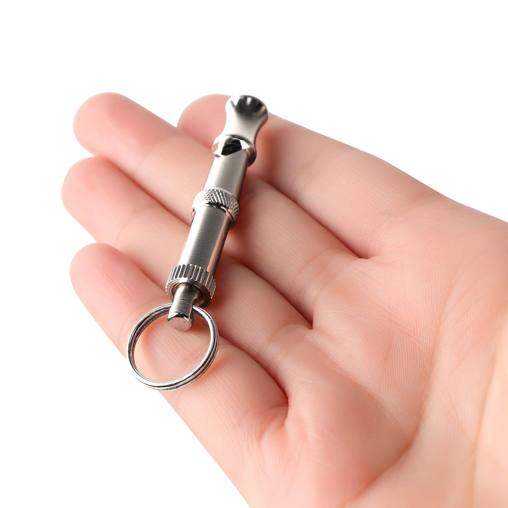 Adjustable Dog Training Whistle Lightweight Compact Clear Sound Silent Ultrasonic Whistle for Dog Obedience Training Recall and Behavior Correction
