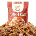 Vanilla Caramel Cubes Candy 3 Pound Bulk Pack – About 225 Count, Individually Wrapped, Soft Buttery Vanilla Caramel Squares for Snacking, Baking, Gifting & Candy Bowls