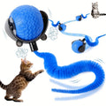 Interactive Electronic Rolling Ball Cat Toy – Automatic Smart Chase Ball with Tail for Indoor Cats & Kittens, Boredom-Busting Self-Moving Pet Toy for Adult Cats