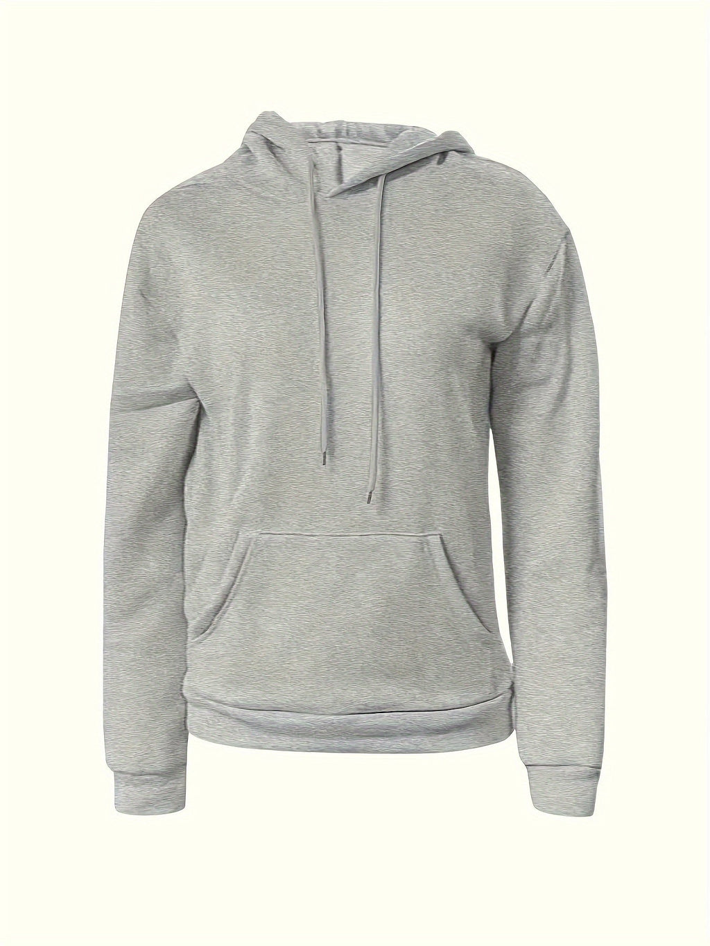 Women's Hoodies Set 2 Piece Long Sleeve Pullover Hoodie Sweatshirt with Pockets Solid Color Cozy Fall Winter Tops XS-XXL