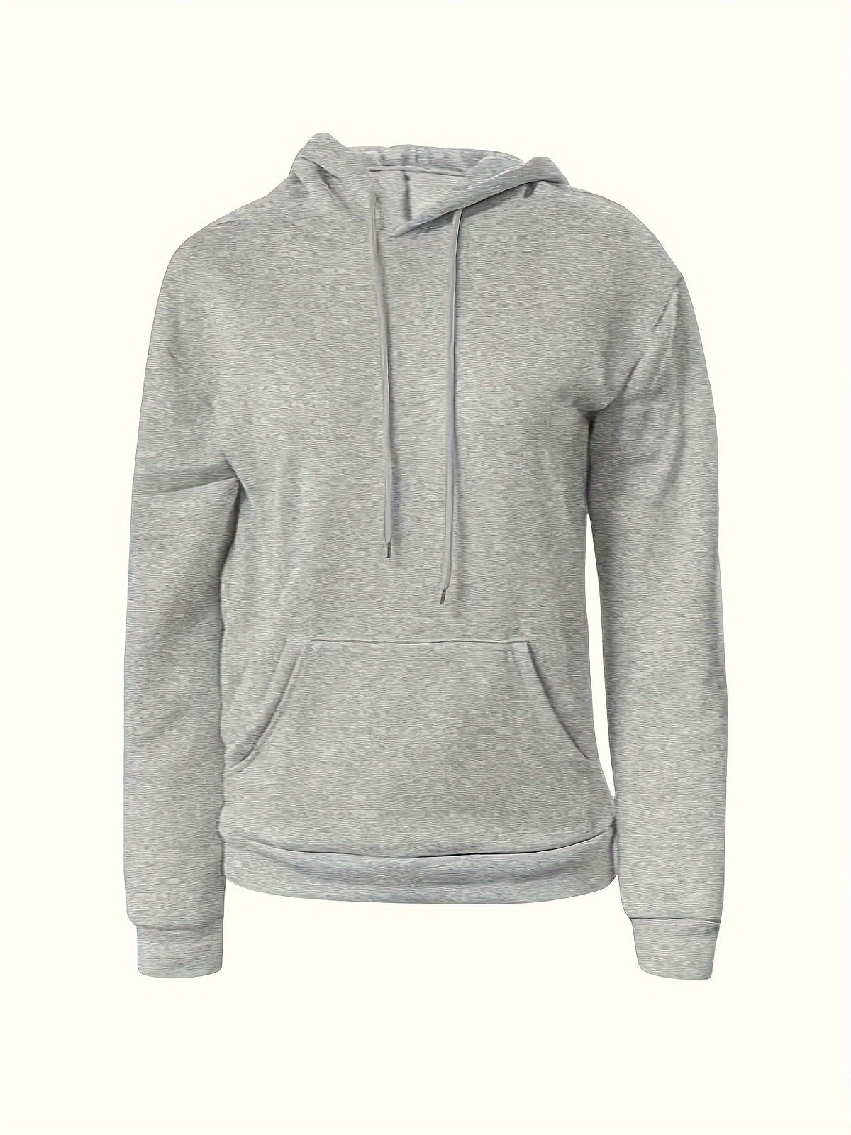 Women's Hoodies Set 2 Piece Long Sleeve Pullover Hoodie Sweatshirt with Pockets Solid Color Cozy Fall Winter Tops XS-XXL