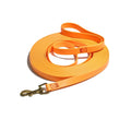 Waterproof Dog Training Leash 10/20/30/50ft – DuraSoft Poly Coated Nylon Long Lead for Large Medium Small Dogs – Tangle-Resistant Recall Leash for Hiking Camping Beach Yard Swimming