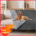 Reversible Waterproof Dog Blanket Extra Large - Double-Sided Pet Bed Cover with Bone Pattern, Machine Washable Sofa Protector for Small Medium Large Dogs and Cats, Indoor Outdoor Use