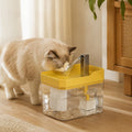 Pet Smart Drinking Fountain Automatic Recirculating Cat Dog Water Dispenser Ultra Quiet USB Powered Visible Water Level Easy Clean No Batteries Required